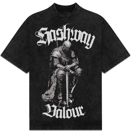HASHWAY VALOUR WASHED OVERSIZED T-SHIRT