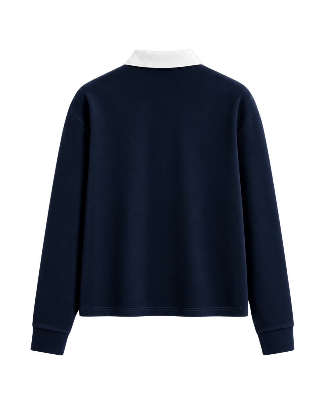 HASHWAY LONG SLEEVE POLO TEE - NAVY
