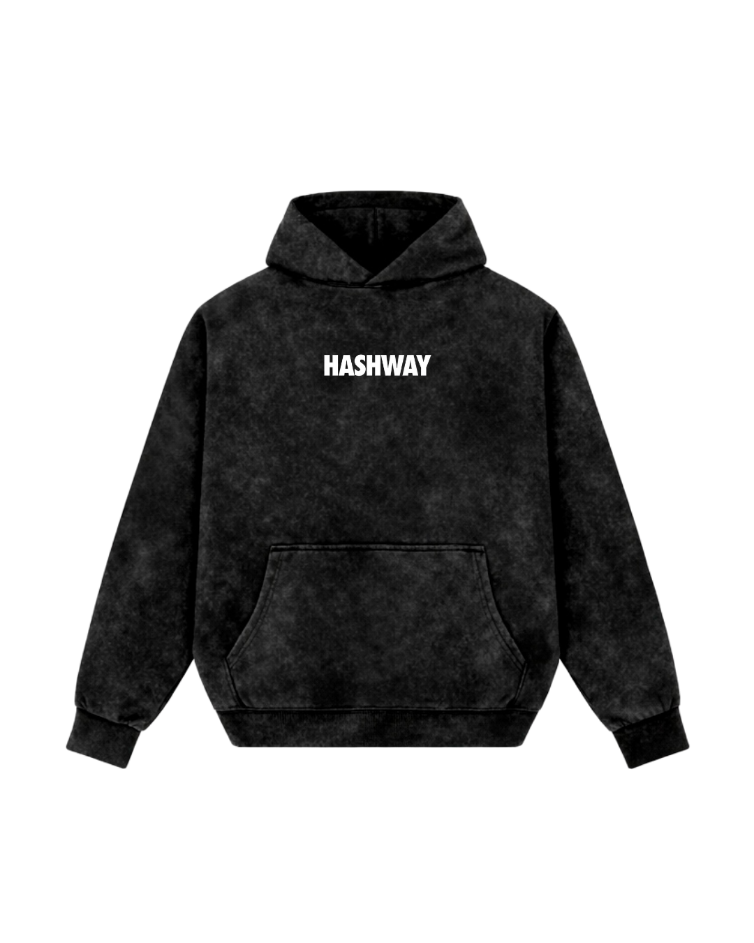 HASHWAY EXPENSIVE SHIT HOODIE - ACID WASH