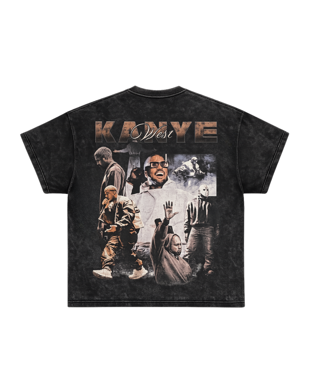 KANYE VINTAGE COLLAGE T-SHIRT