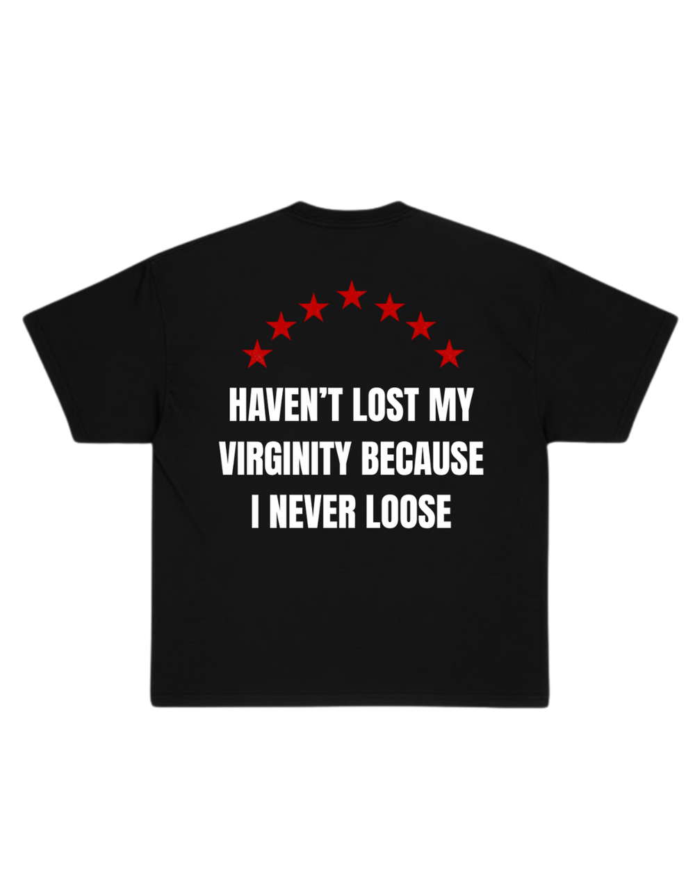 CERTIFIED VIRGIN TEE BLACK