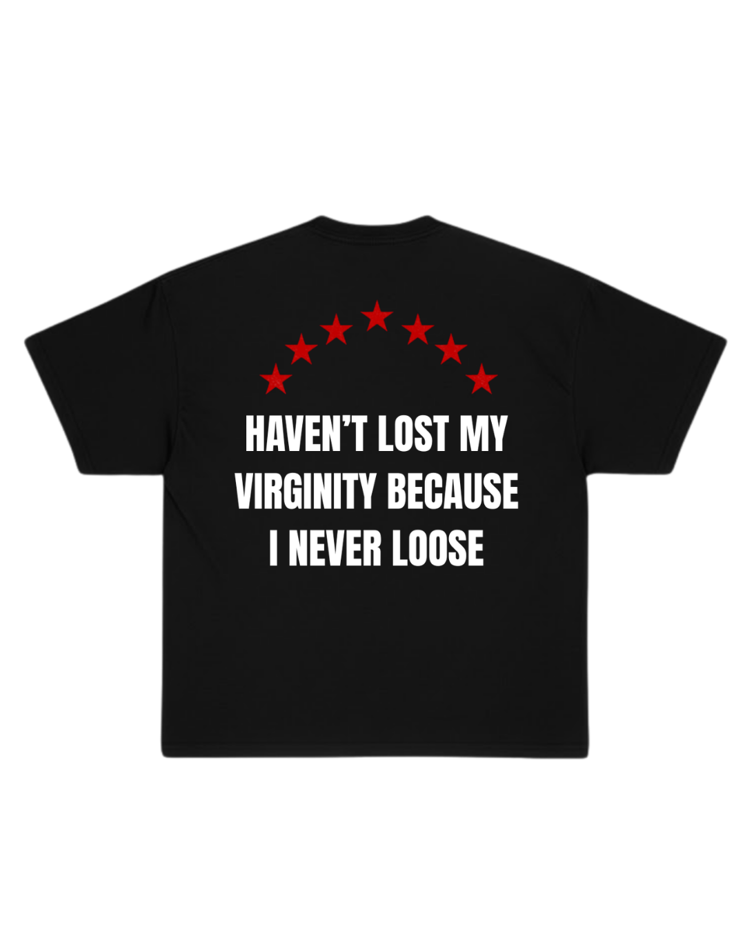 CERTIFIED VIRGIN TEE BLACK