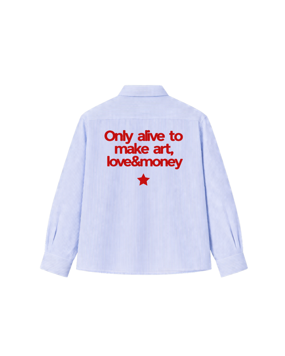 ONLY ALIVE STRIPED SHIRT
