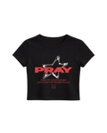 PRAY CLASSIC BABY TEE - BLACK