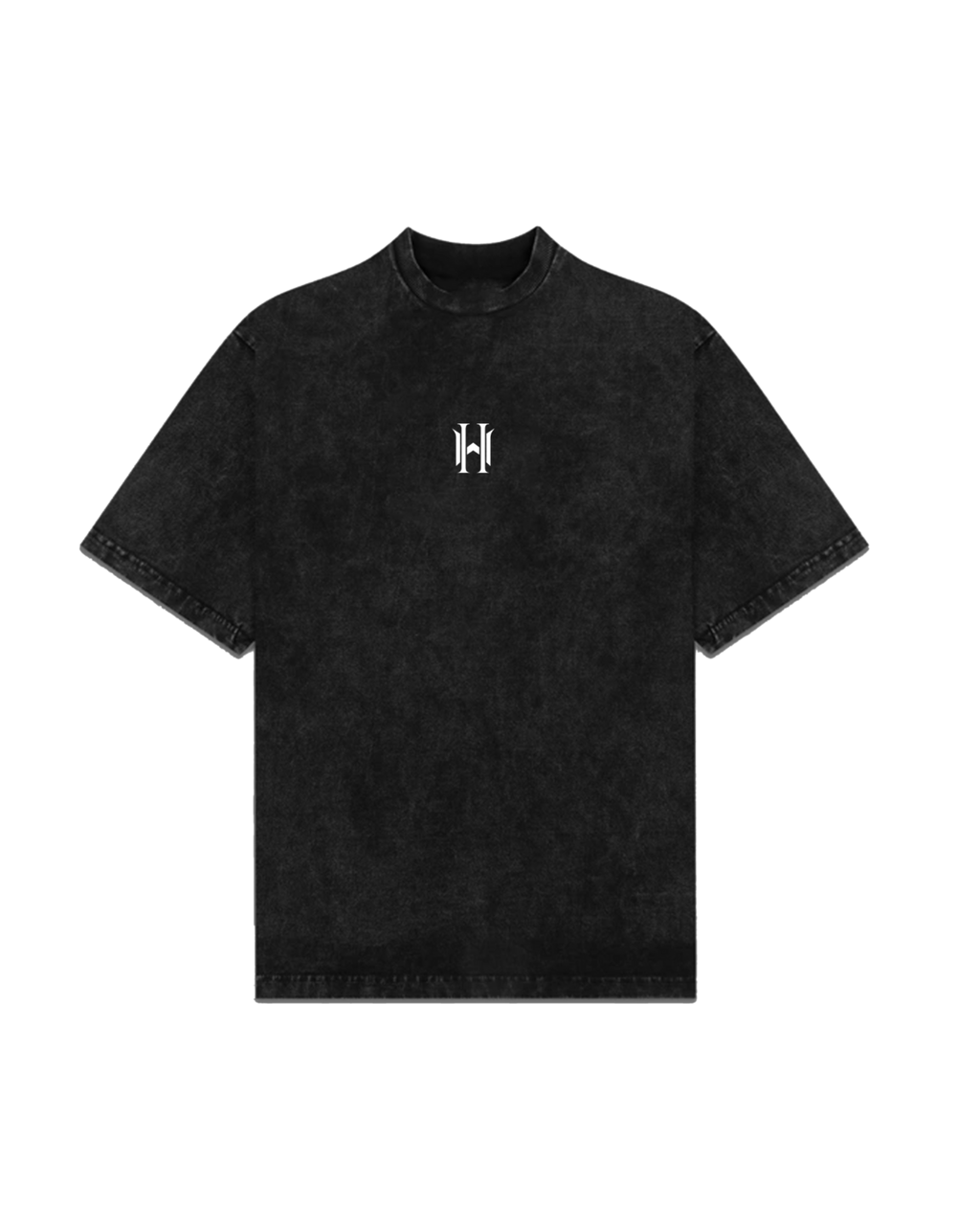 BLACK WASHED OVERSIZED T-SHIRT