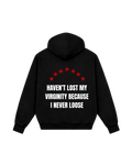CERTIFIED VIRGIN HOODIE BLACK