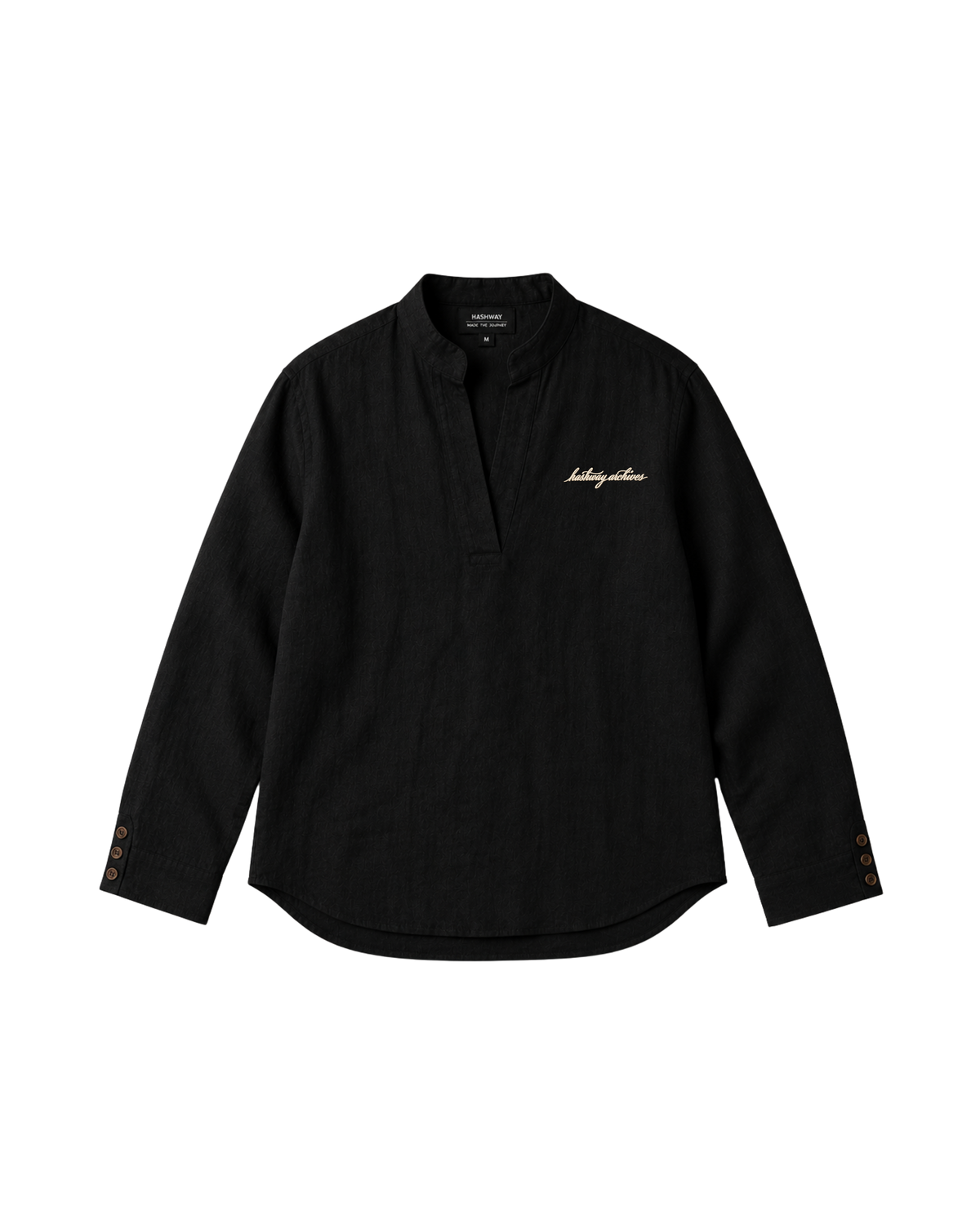 LA PIEGA NERO LINEN SHIRT – Hashway Clothing