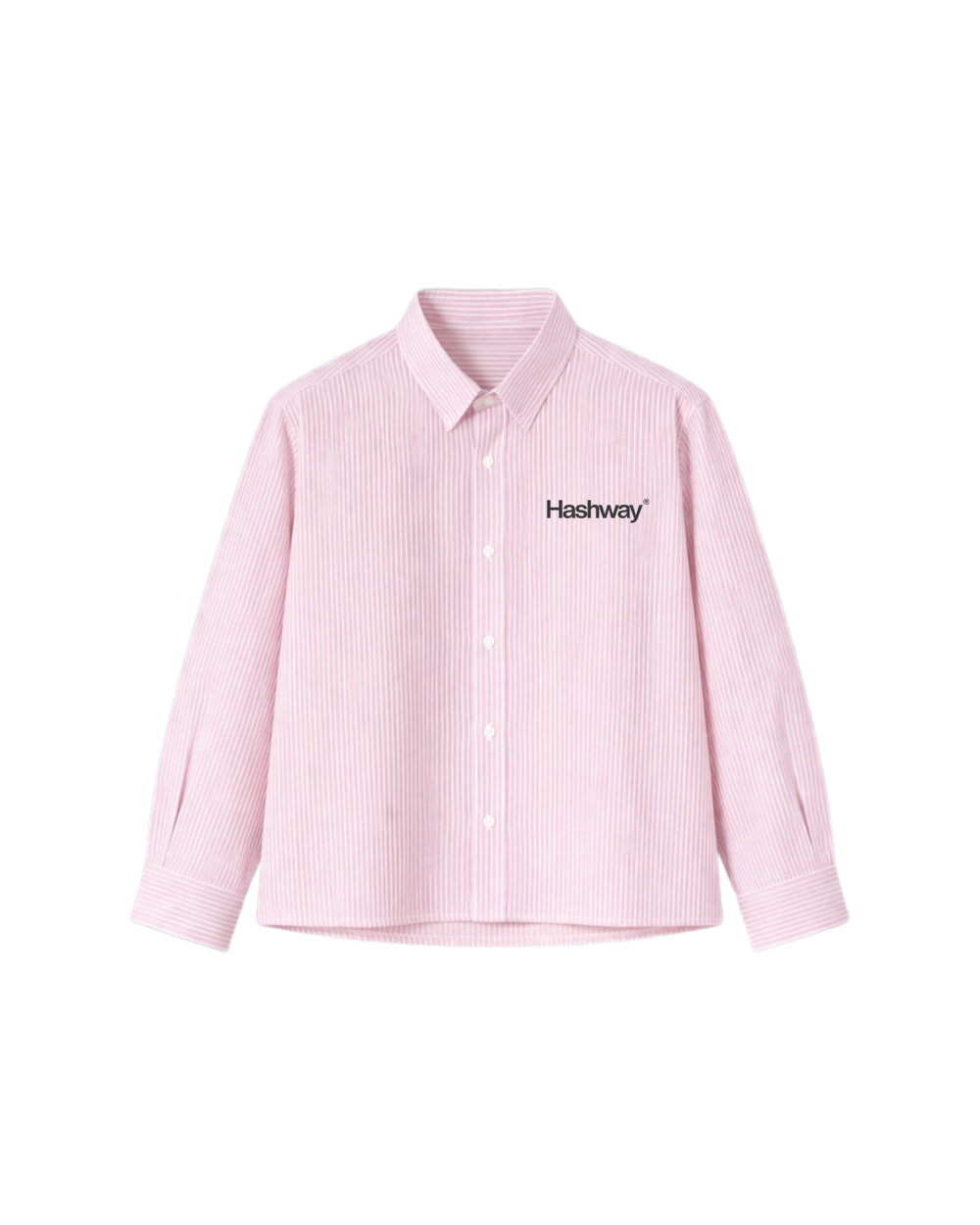 HASHWAY “SMILE HUNT” STRIPED SHIRT - SKY BLUE