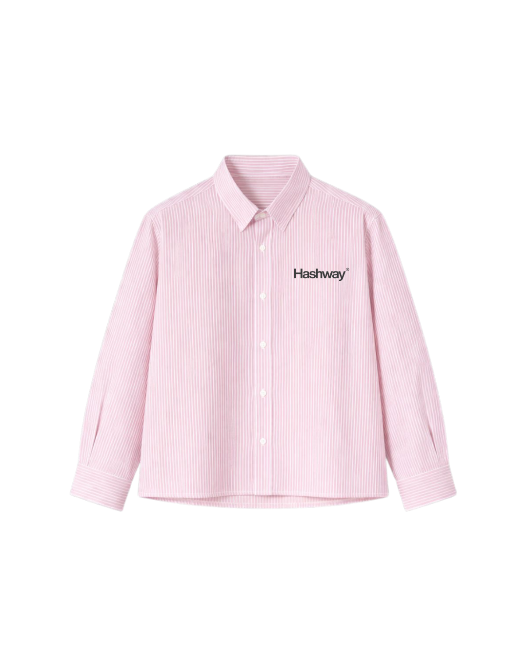 HASHWAY “SMILE HUNT” STRIPED SHIRT - SKY BLUE