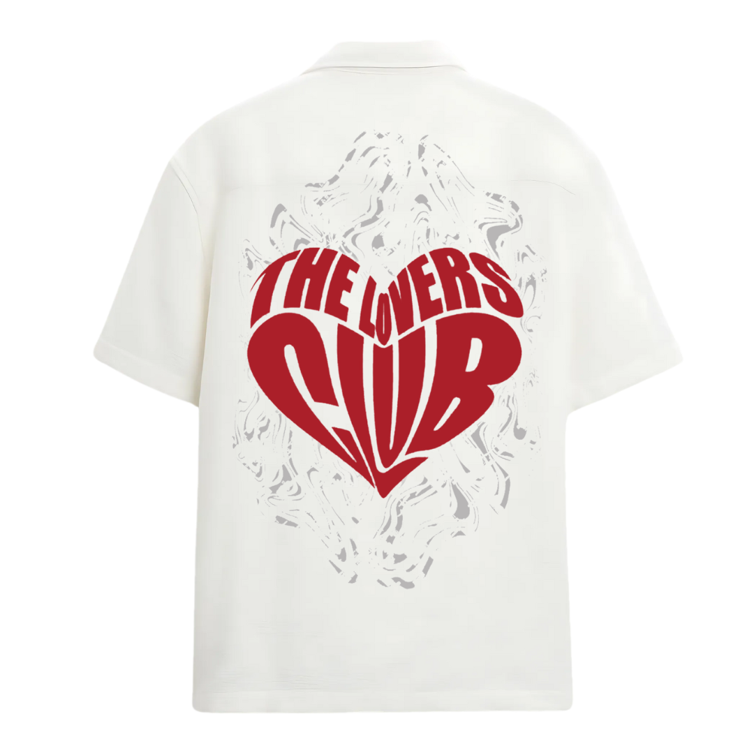 LOVERS CLUB DROP-SHOULDER SHIRT