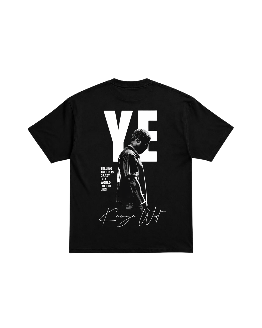 KANYE TRUTH GRAPHIC OVERSIZED TEE