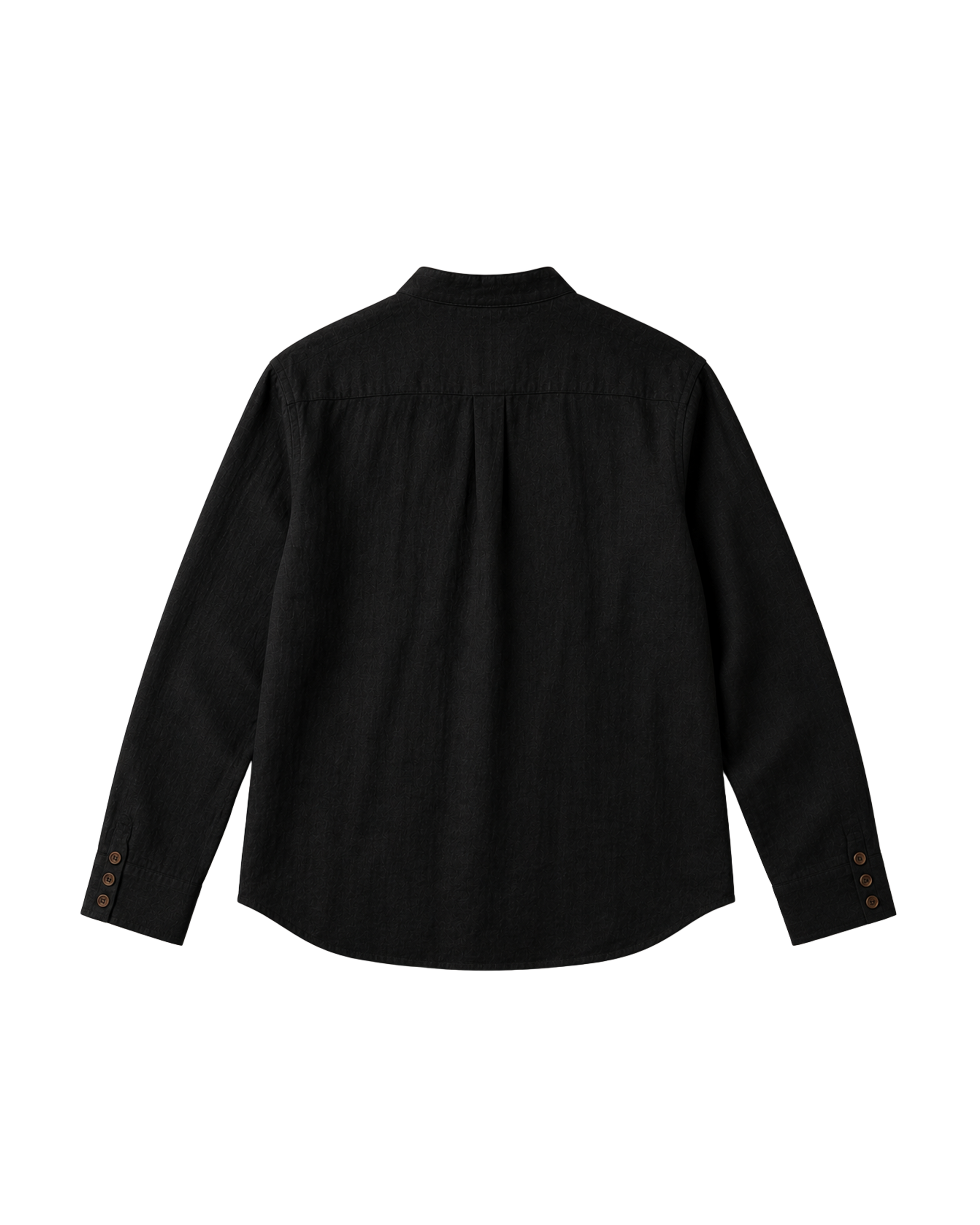 LA PIEGA NERO LINEN SHIRT