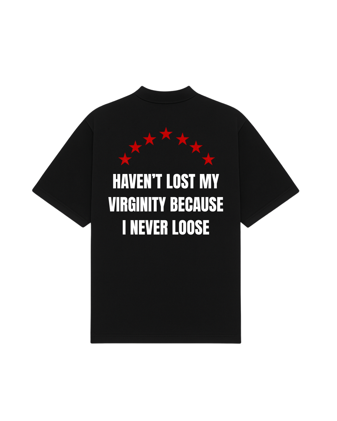 CERTIFIED VIRGIN T-SHIRT BLACK