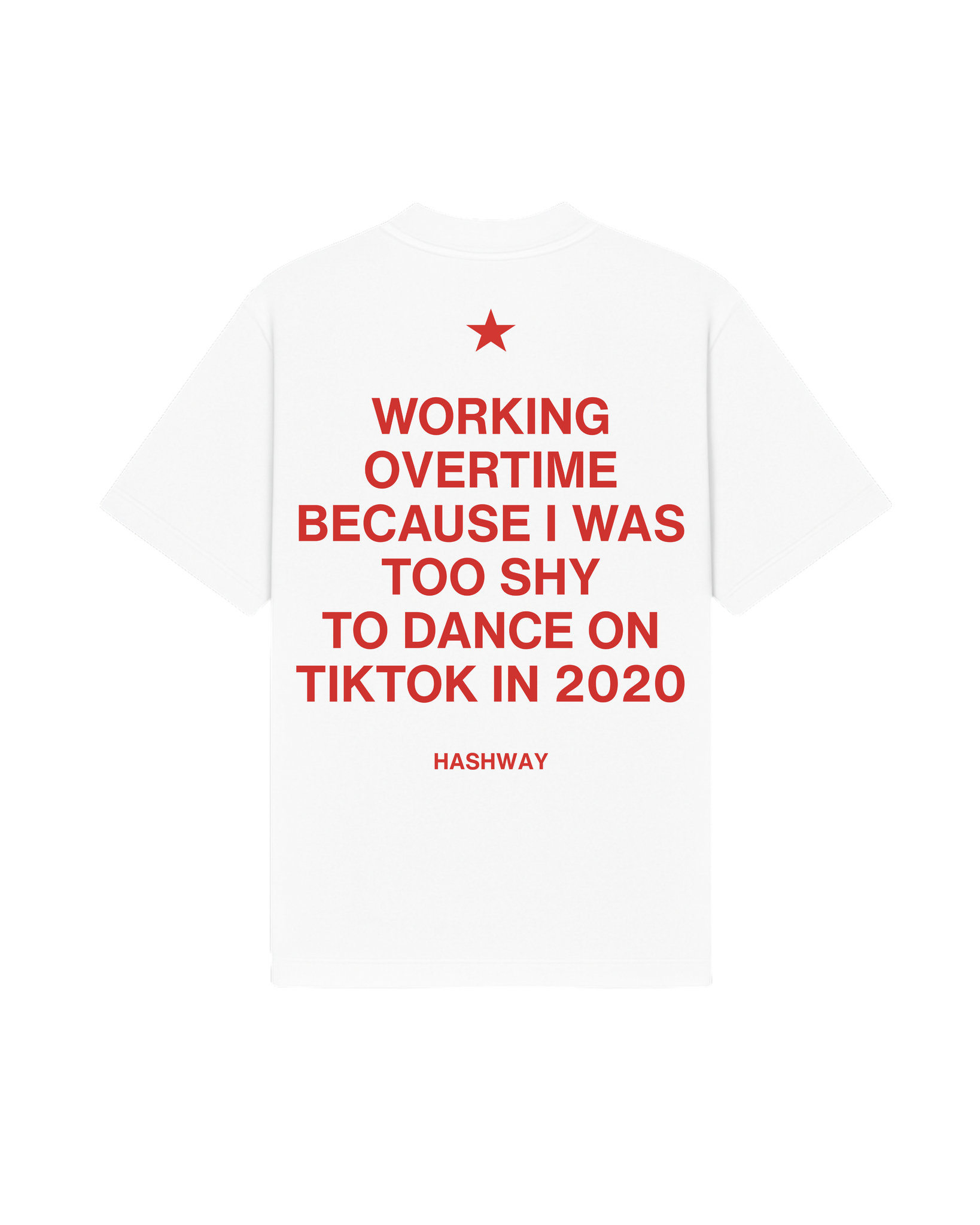 WORKING OVERTIME T-SHIRT WHITE