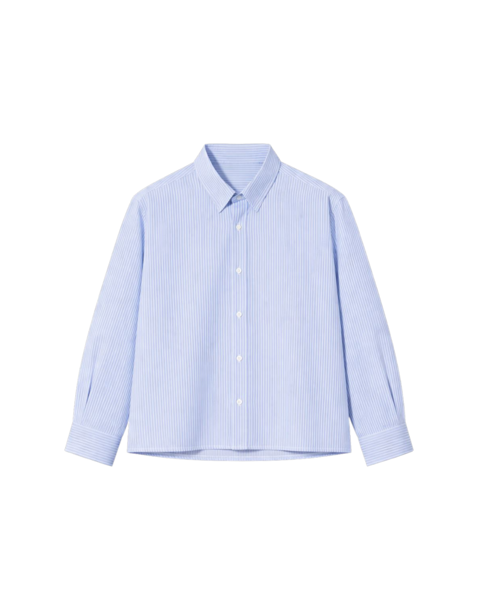 HASHWAY BASIC SKY BLUE STRIPED SHIRT