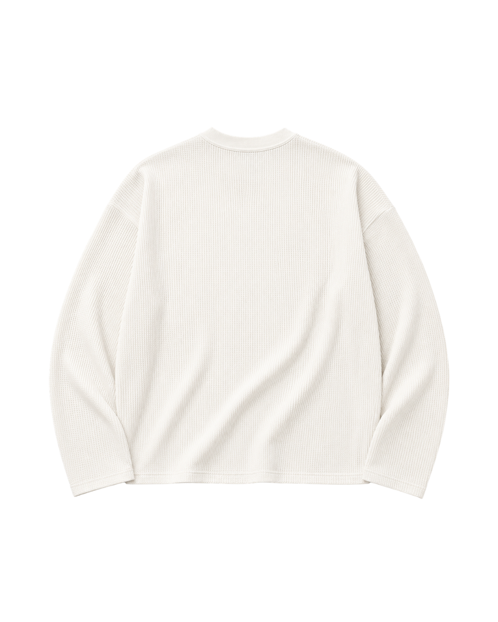 THANK GOD I'M FLY WAFFLE TEE - WHITE