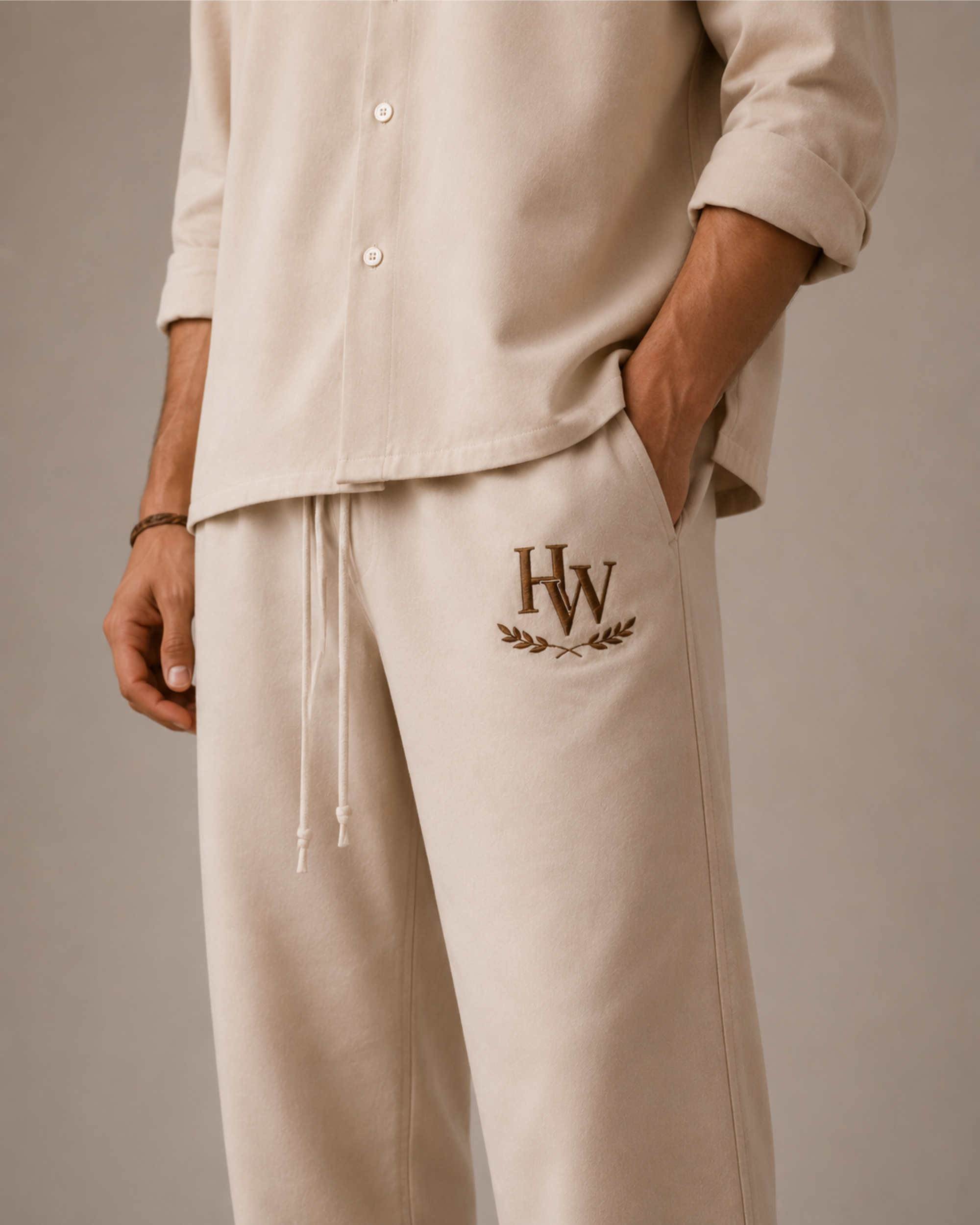 HASHWAY OLD MONEY LINEN CO-ORD SET - LIMITED EDITION