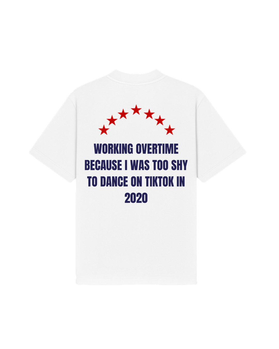 WORKING OVERTIME T-SHIRT WHITE