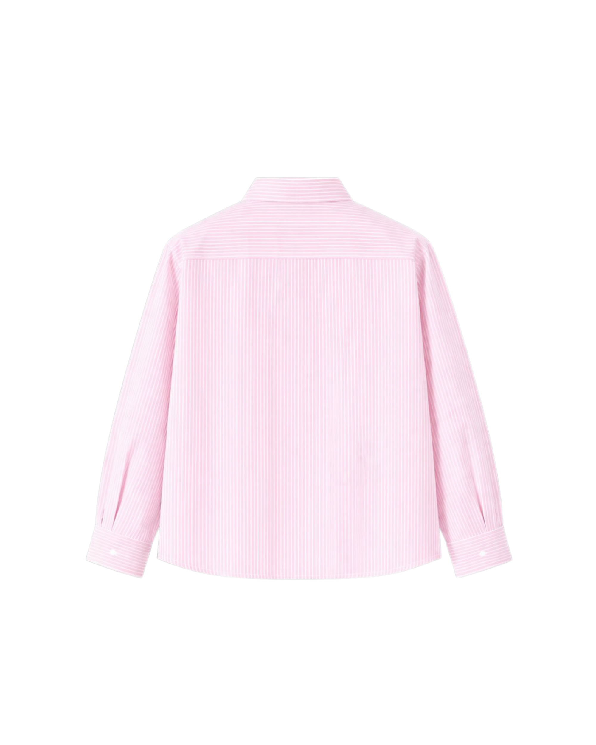 HASHWAY BASIC PINK STRIPED SHIRT