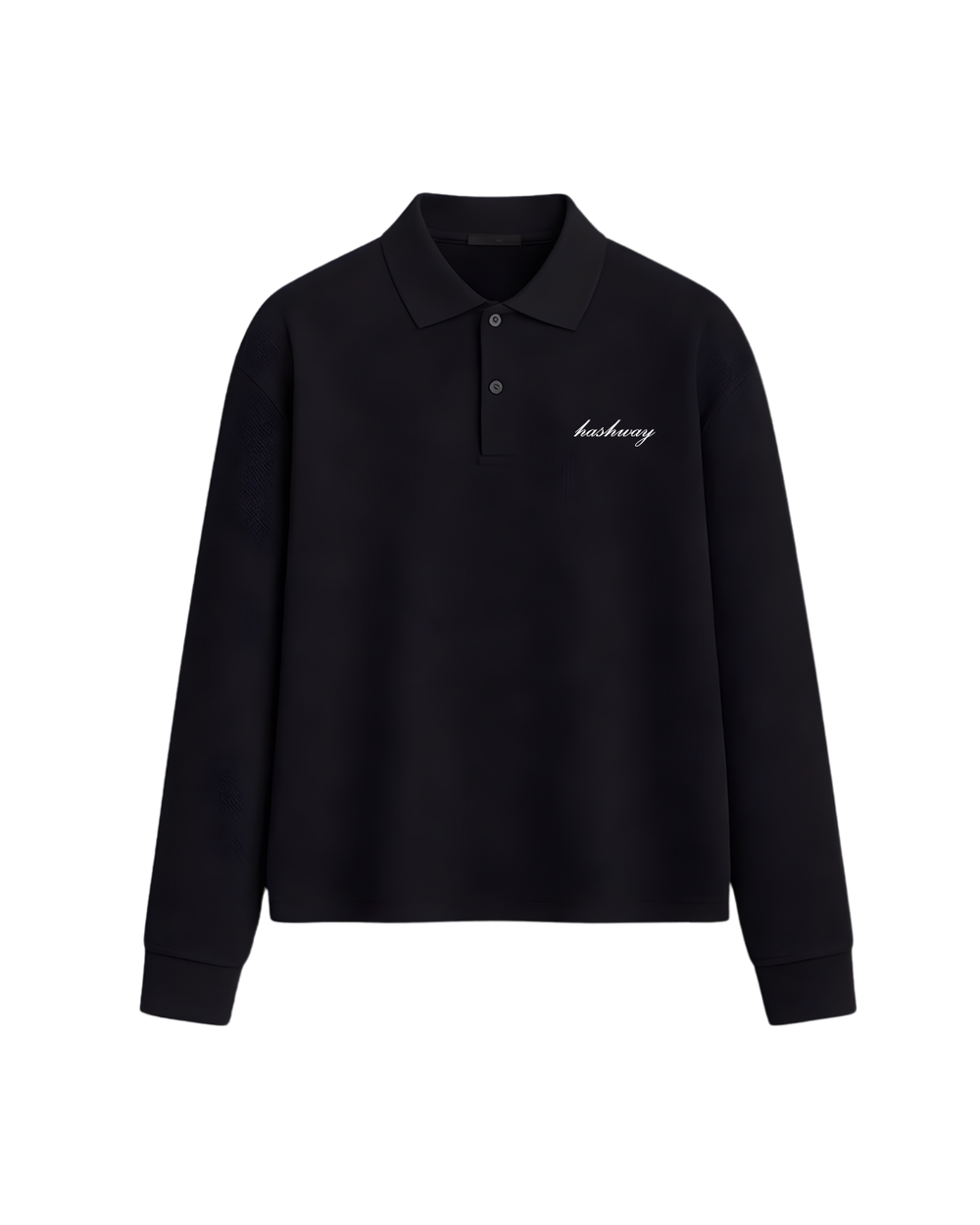 HASHWAY SUMMER CLASSIC POLO T-SHIRT - ALL BLACK