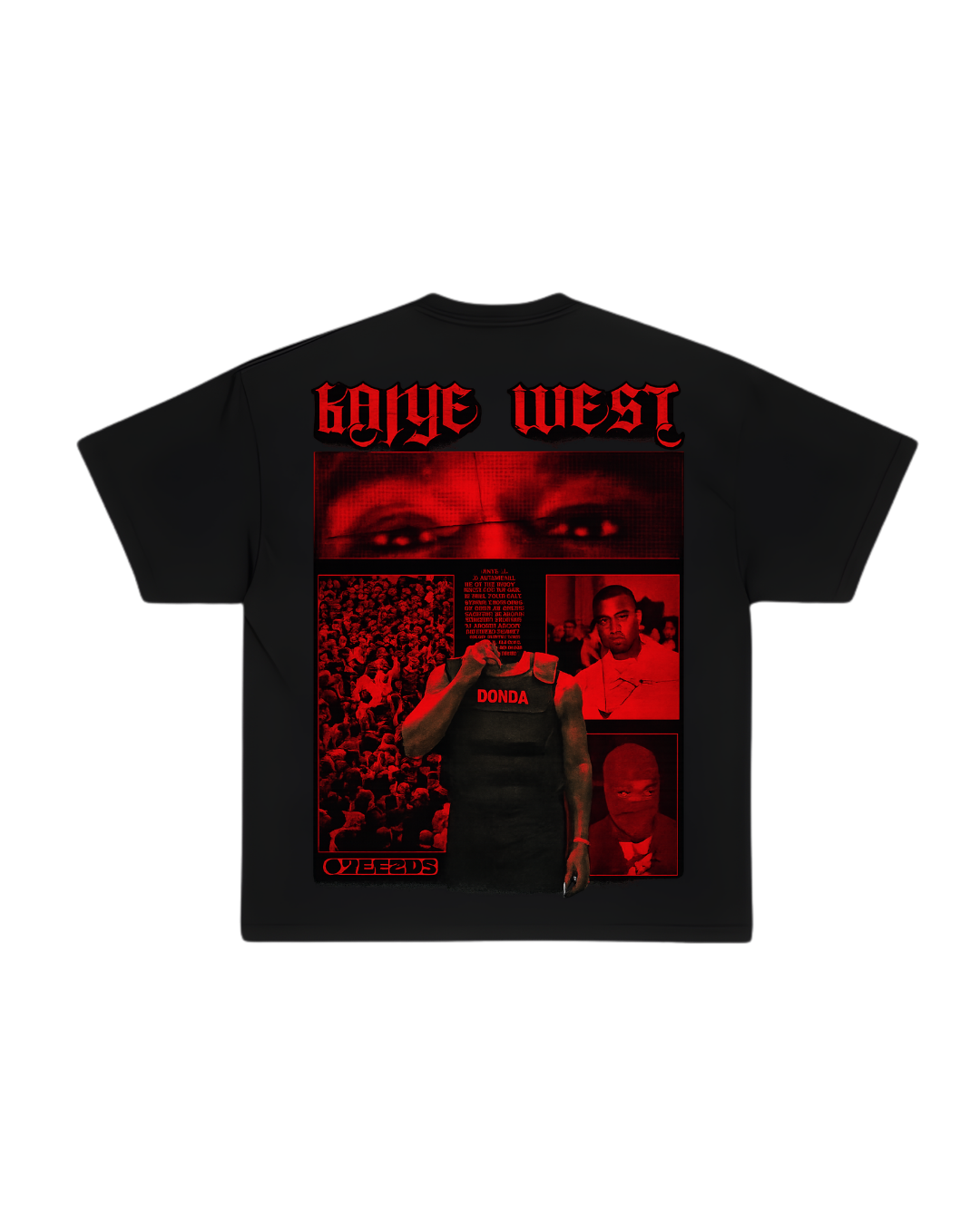 KANYE WEST RED VISION T-SHIRT