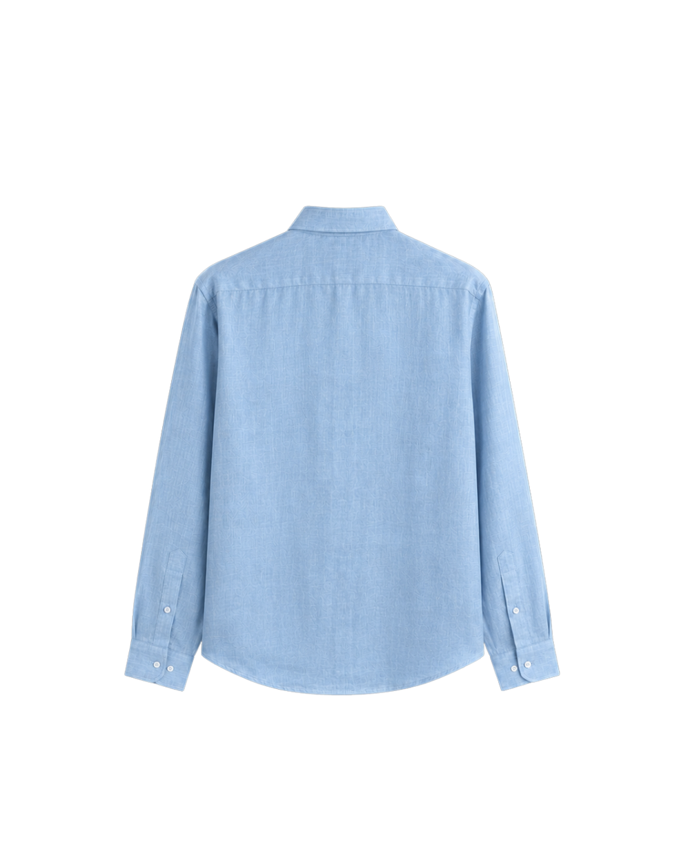 HASHWAY LINEN BLEND SHIRT - SKY BLUE
