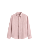 HASHWAY LINEN BLEND SHIRT - PINK