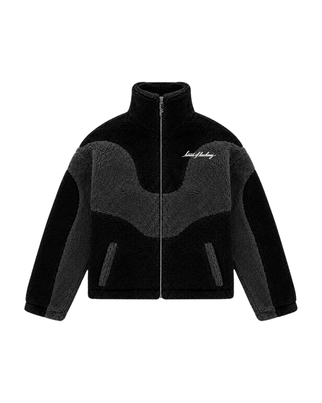 HOUSE OF HASHWAY SHERPA - BLACK/GREY