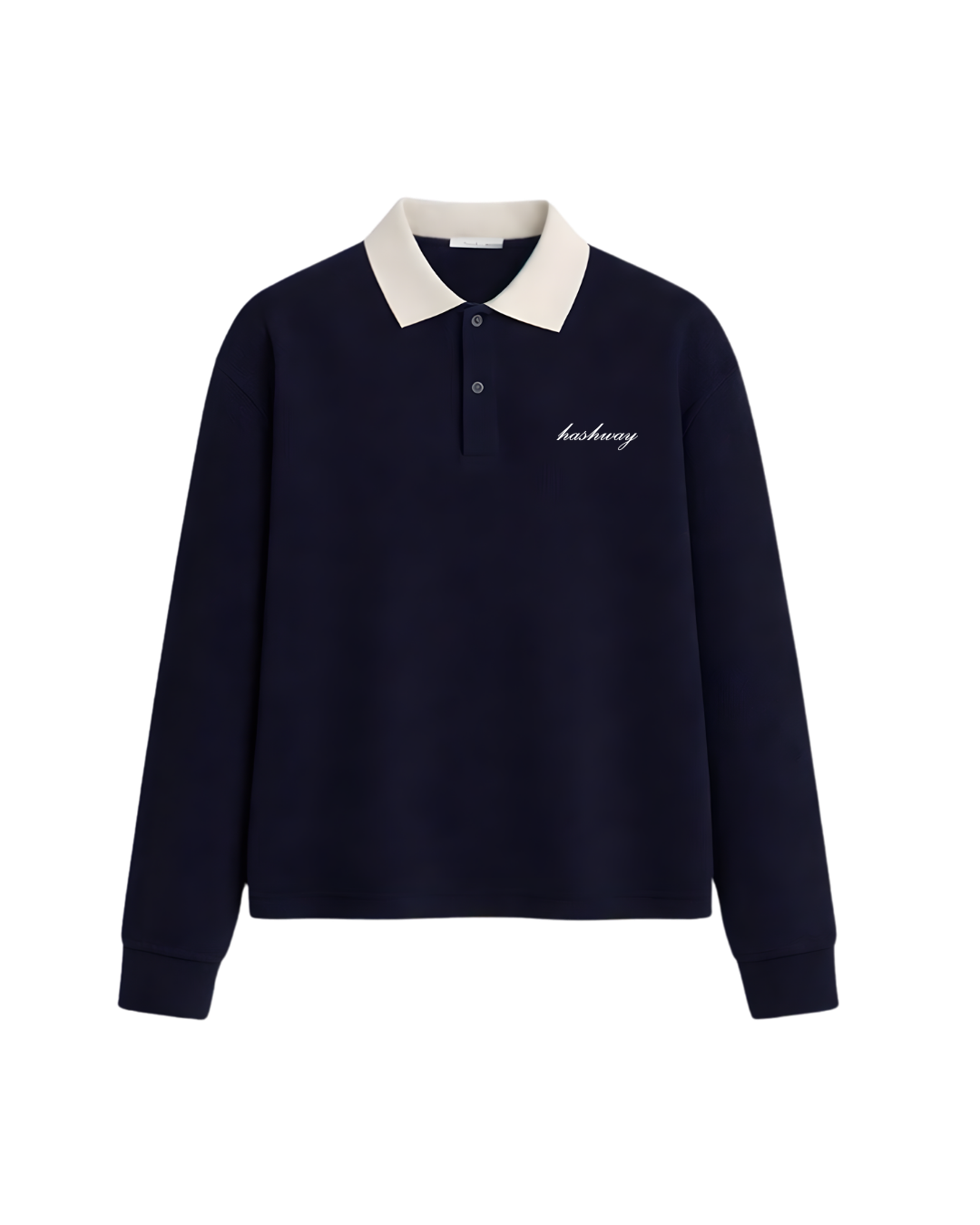 HASHWAY SUMMER CLASSIC POLO T-SHIRT - NAVY BLUE