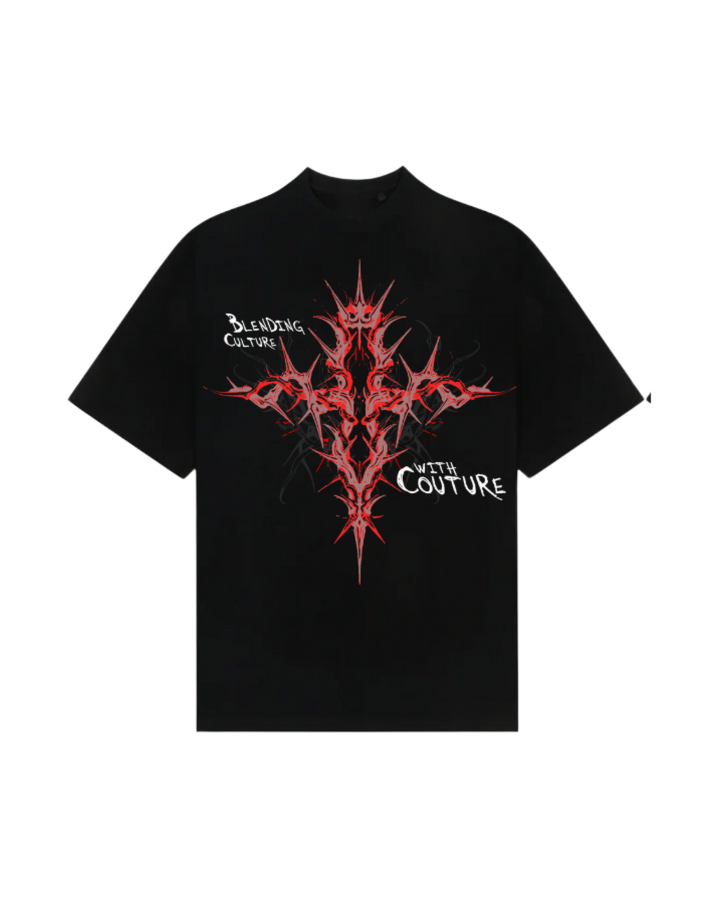 COUTURE CLASH OVERSIZED T-SHIRT