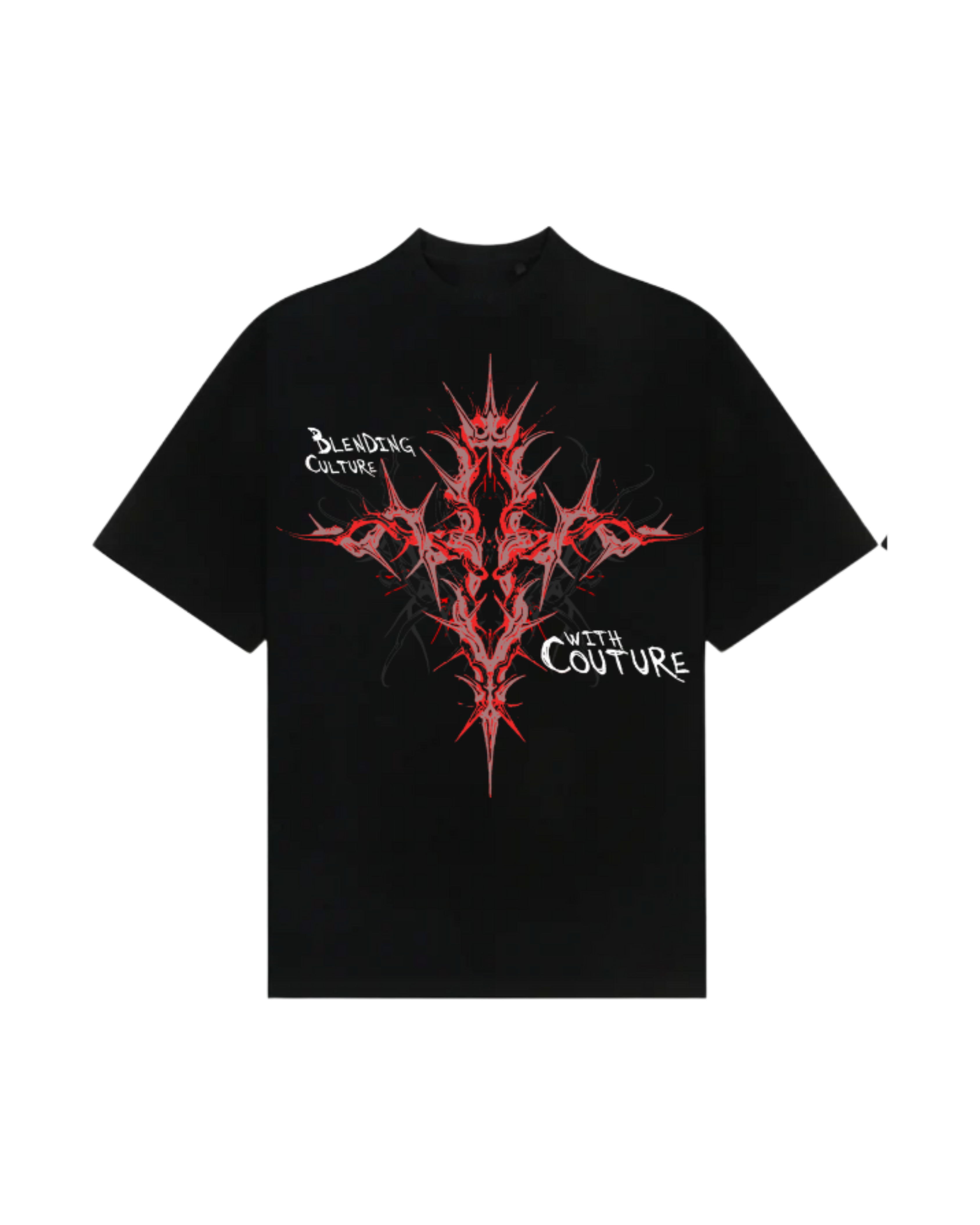 COUTURE CLASH OVERSIZED T-SHIRT