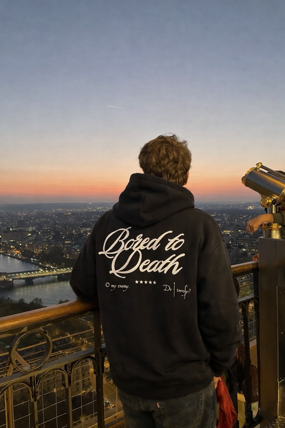 THE BORED TO DEATH HOODIE