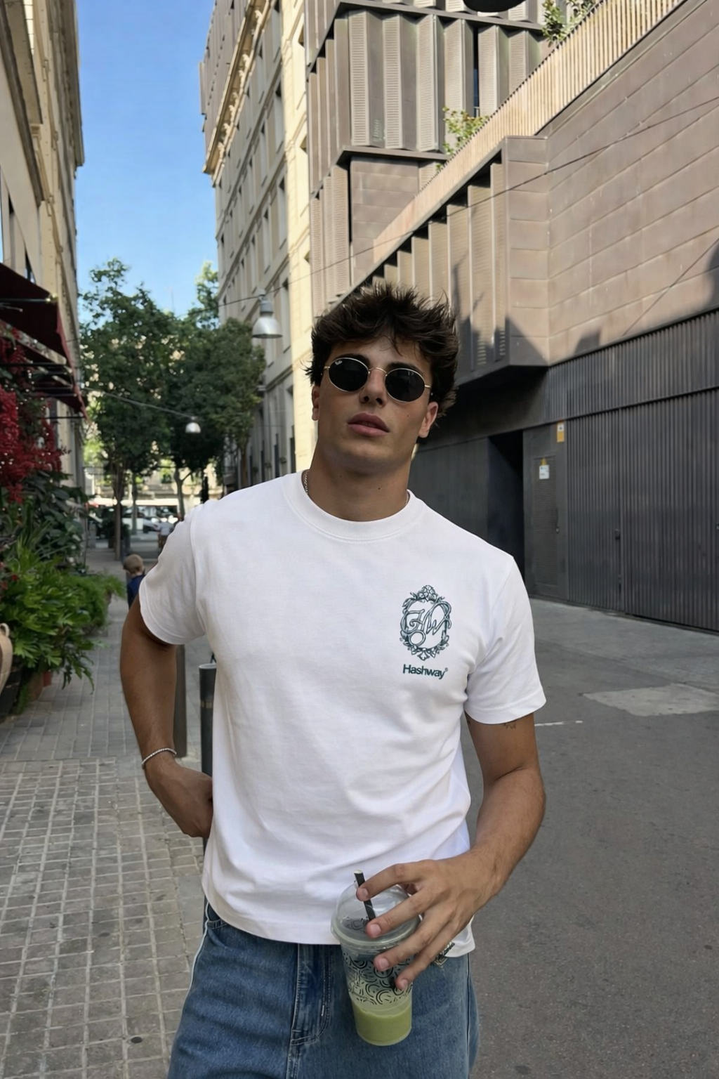 HERITAGE MONOGRAM OVERSIZED TEE