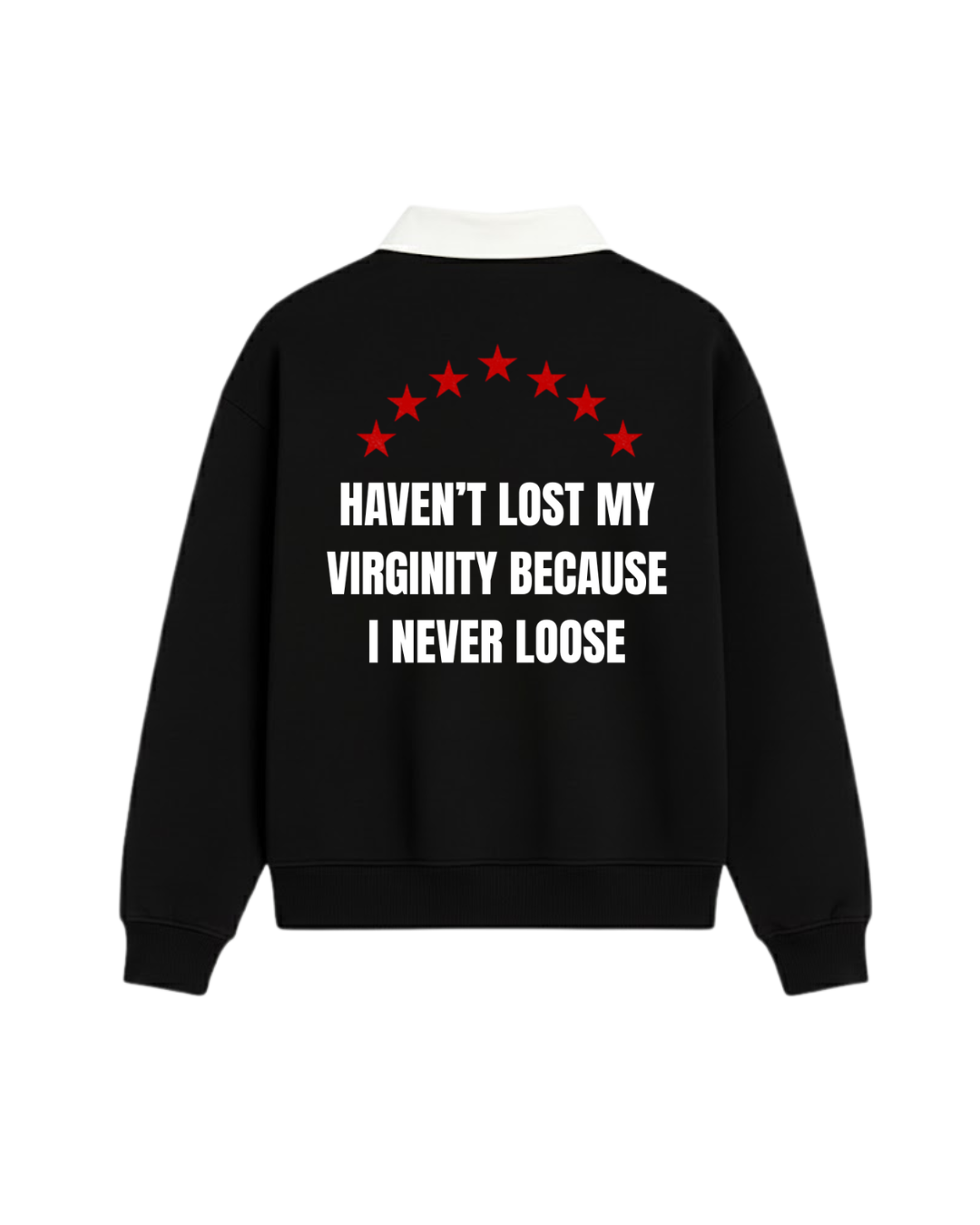 CERTIFIED VIRGIN SWEATSHIRT - BLACK