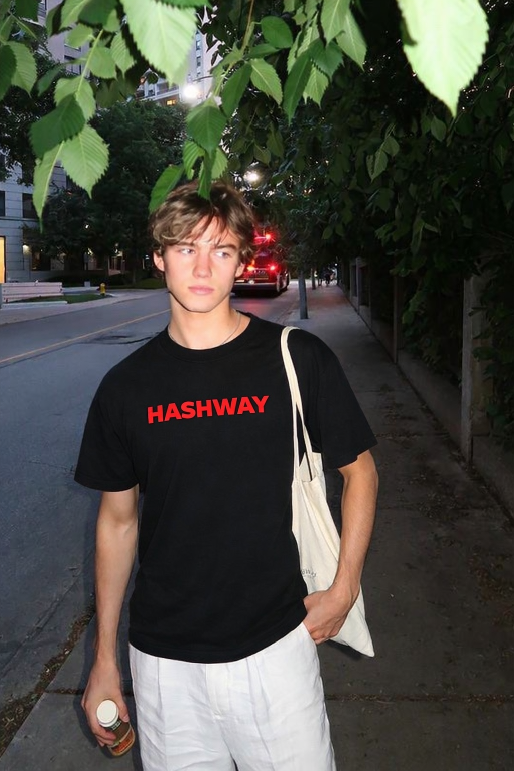 CLOSED MOUTH HUSTLE OVERSIZED TEE