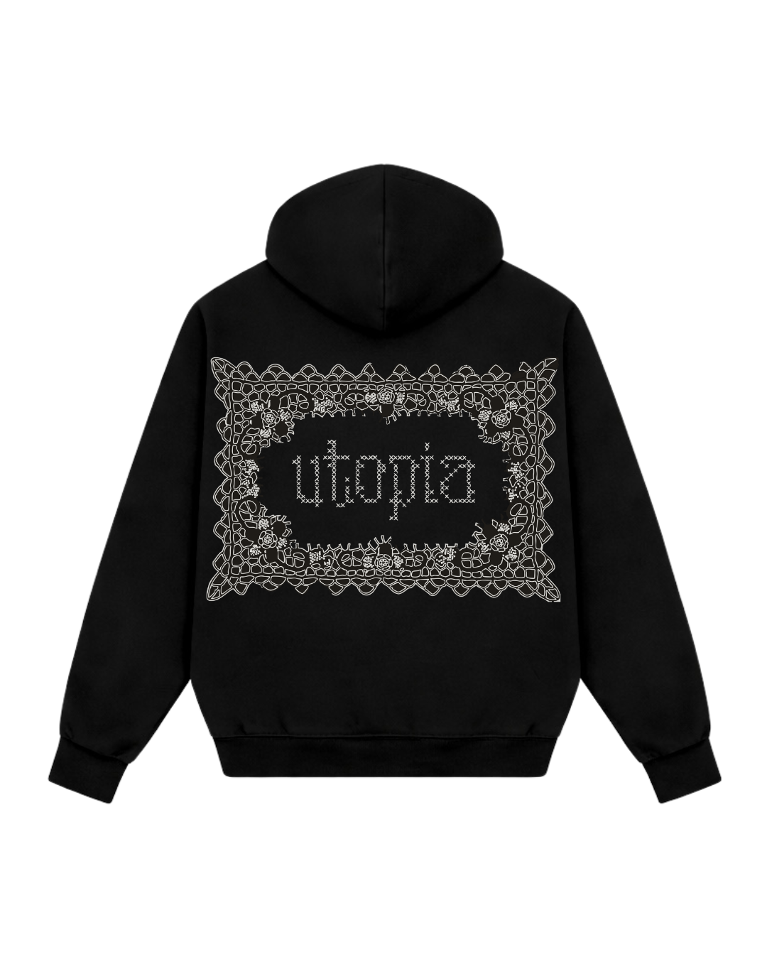 HASHWAY ASCII UTOPIA HOODIE