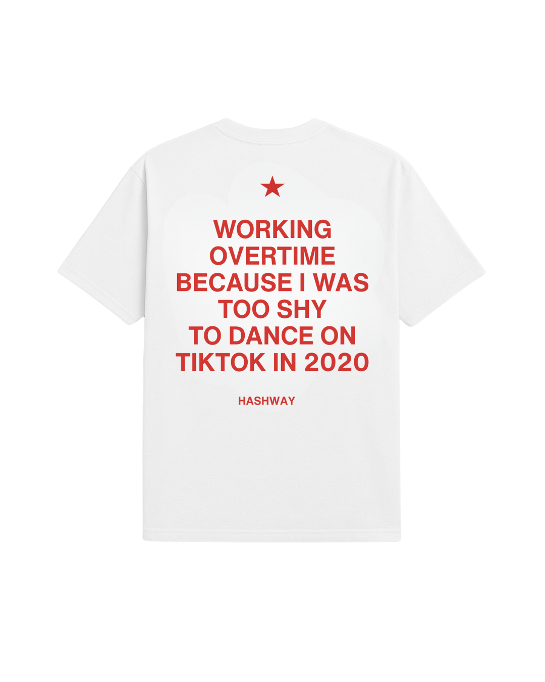 WORKING OVERTIME T-SHIRT WHITE