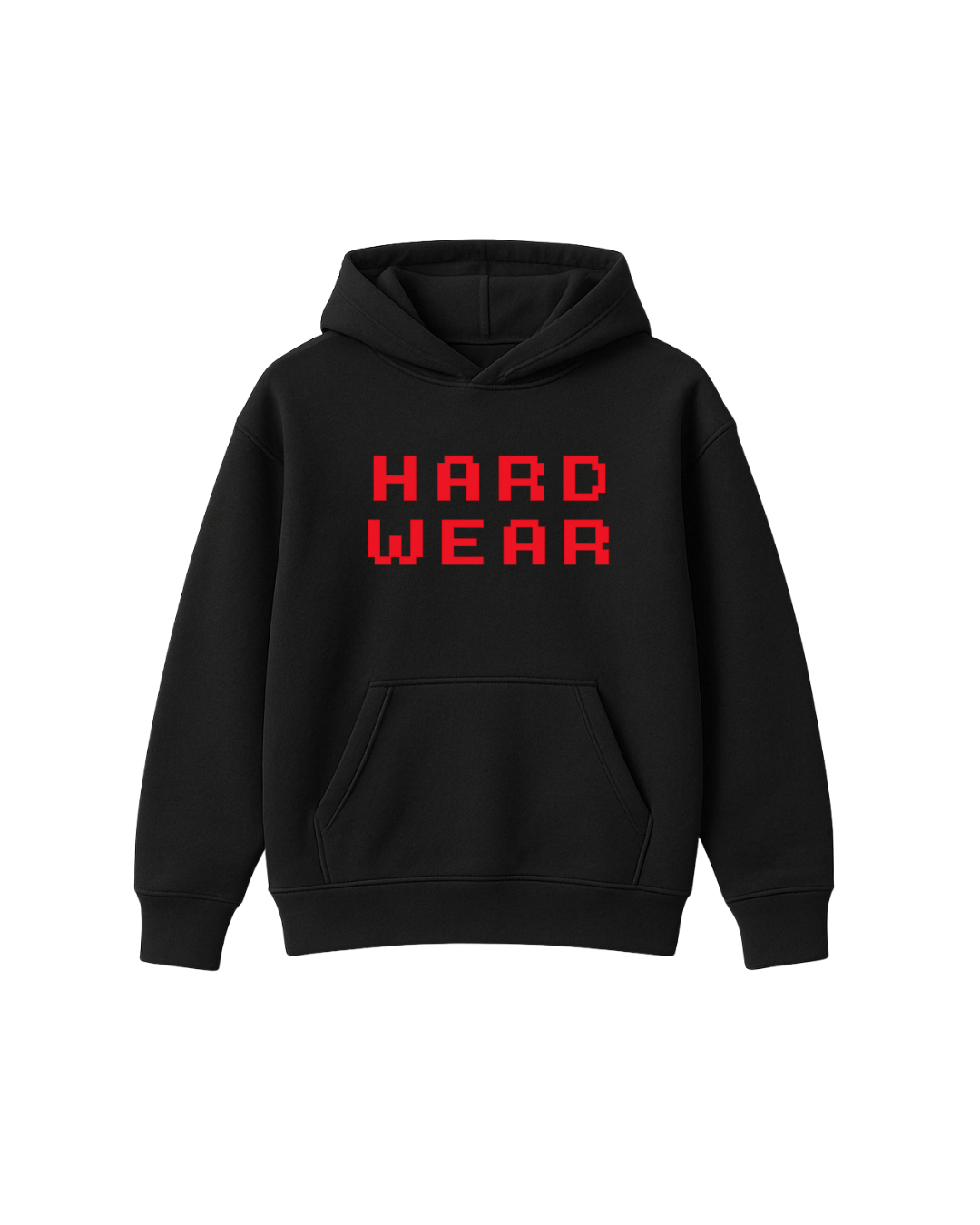 HARD WEAR HOODIE - BLACK