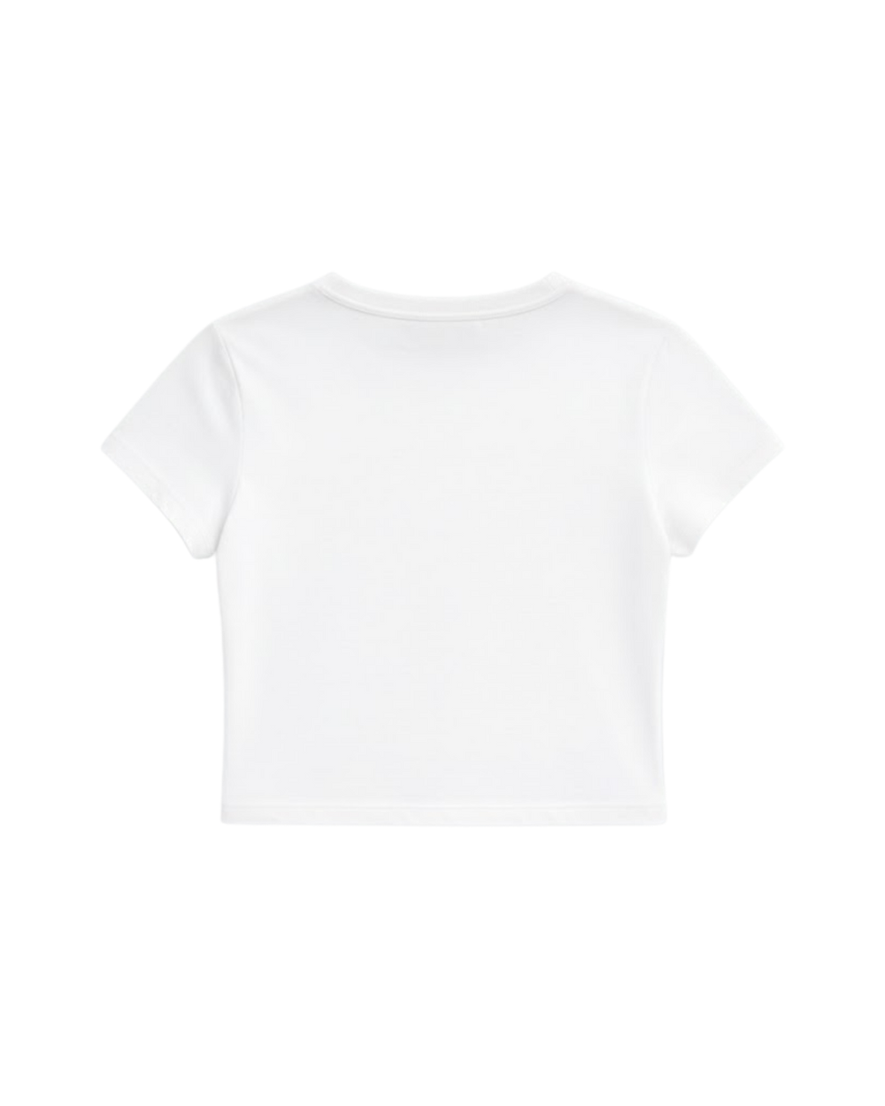 MAKEOUT MUSE BABY TEE - WHITE
