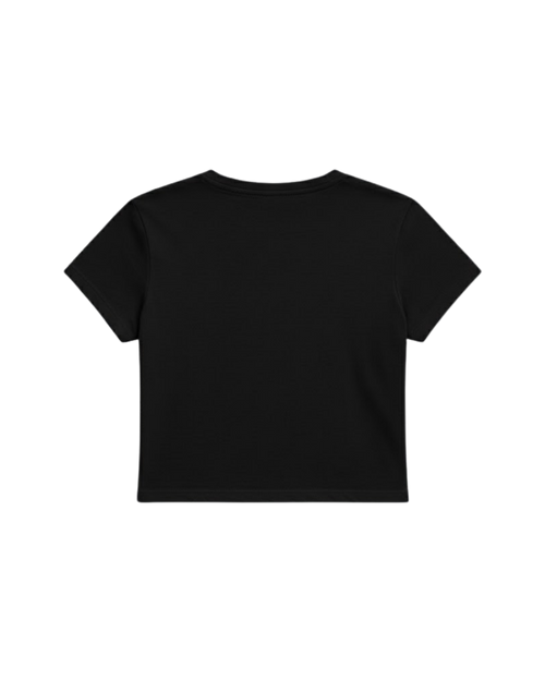 9-5 BABY TEE - BLACK