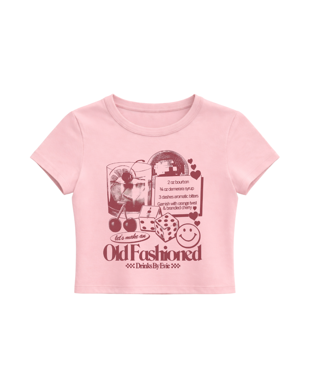 SYMPHONY LOGO BABY TEE - PINK