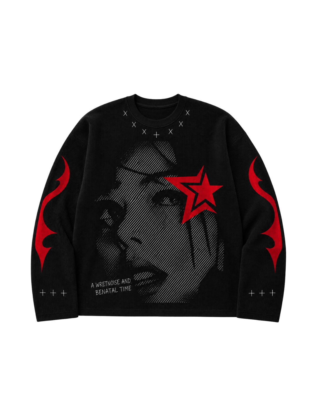 HASHWAY STARFALL VISION WAFFLE TEE