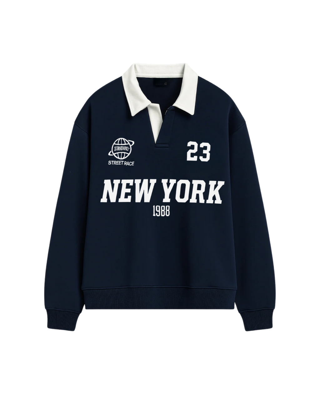 NEW YORK POLO SWEATSHIRT - BLUE
