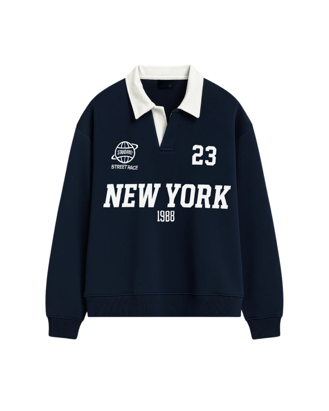 NEW YORK POLO SWEATSHIRT - BLUE