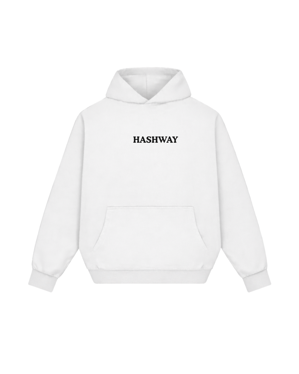 HASHWAY NO DAYS OFF HOODIE - WHITE