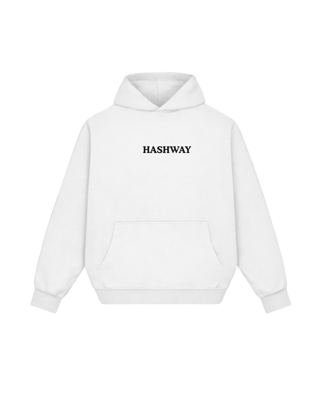HASHWAY NO DAYS OFF HOODIE - WHITE