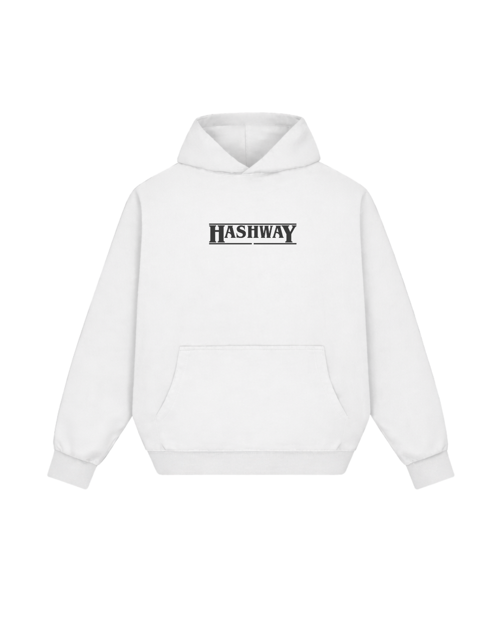 HASHWAY STRANGER THINGS HOODIE - WHITE