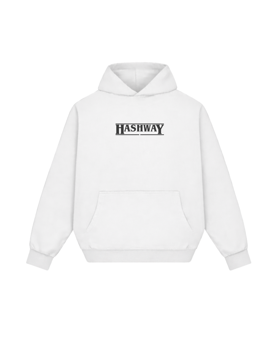 HASHWAY STRANGER THINGS HOODIE - WHITE