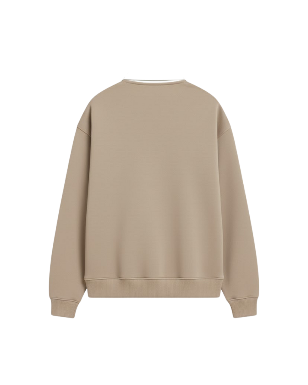 HASHWAY CLASSIC POLO SWEATSHIRT - BEIGE
