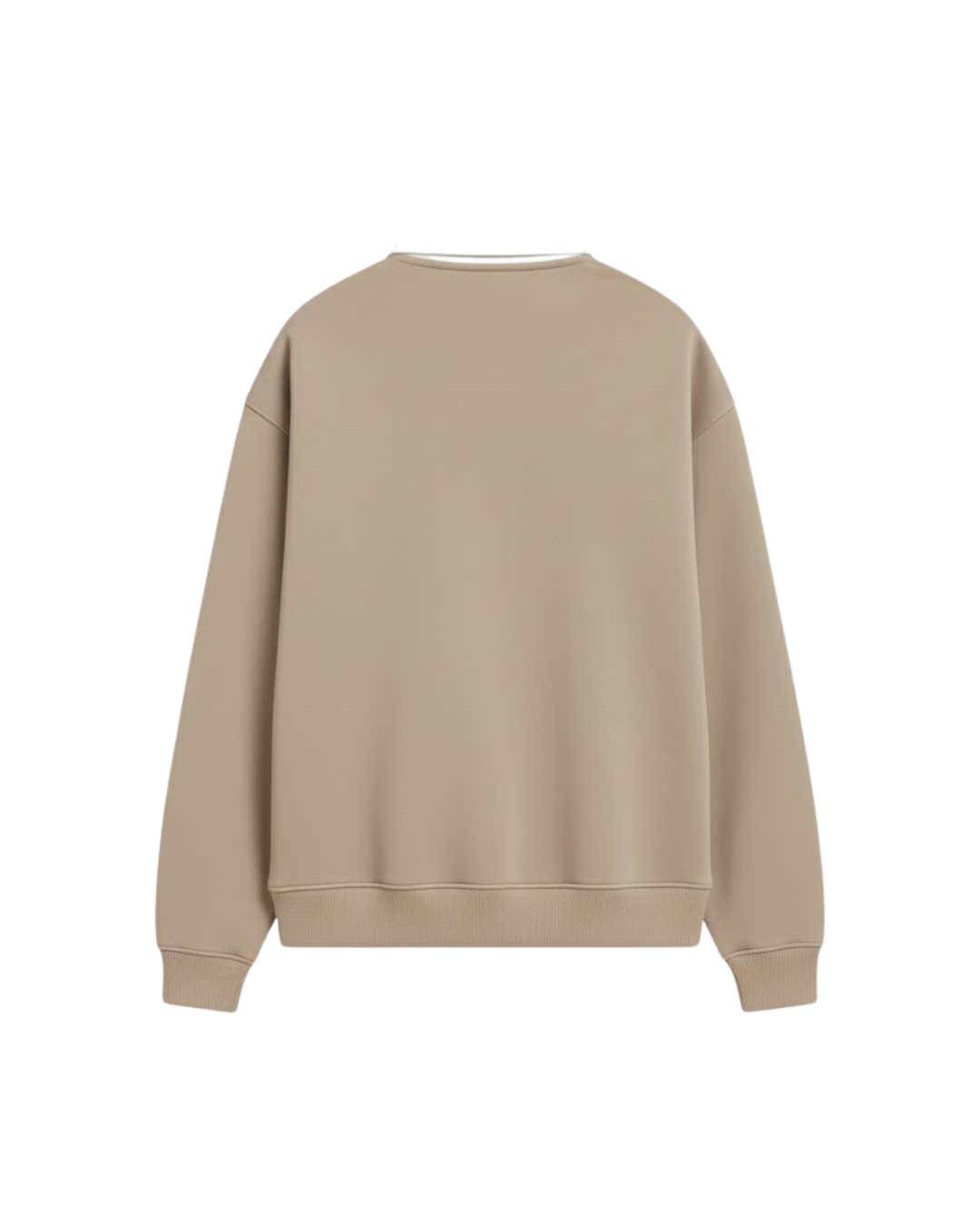 HASHWAY CLASSIC POLO SWEATSHIRT - BEIGE